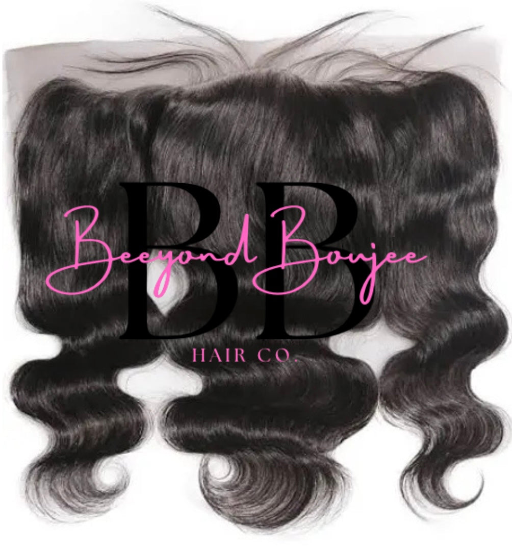 13x4 Raw Luxury Lace Frontal – Pre-Bleached & Pre-Plucked